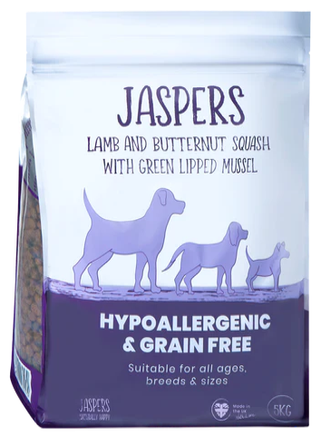 Simply Jaspers Lamb and Butternut squash with green lipped mussel