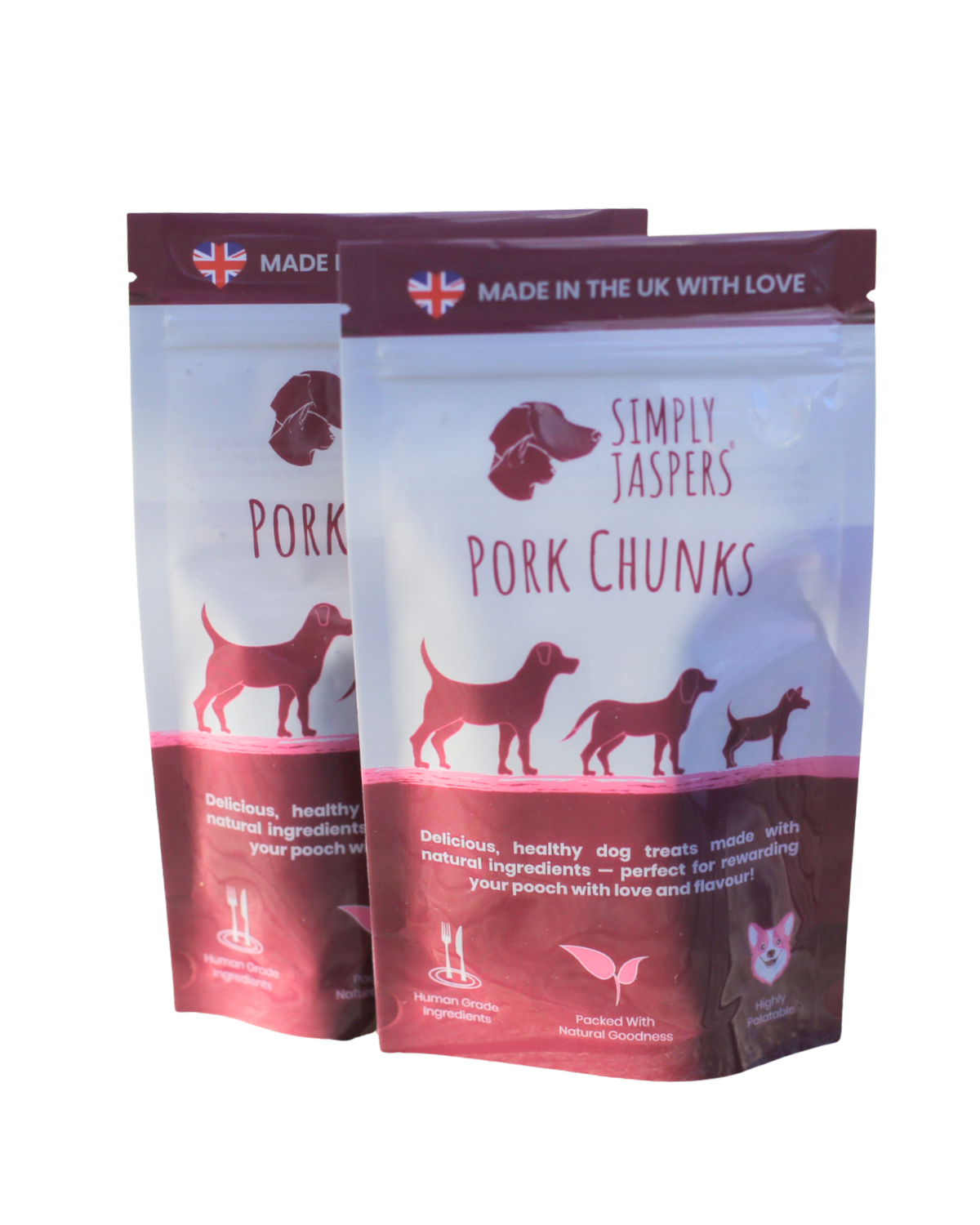 Jaspers Loaf Simply Jaspers Pork Chunks | Hypoallergenic Dog Treats – Simply Jaspers ...
