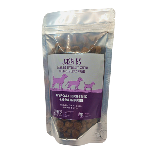 100g Trial Pack - Simply Jaspers Lamb and Butternut squash with green lipped mussel