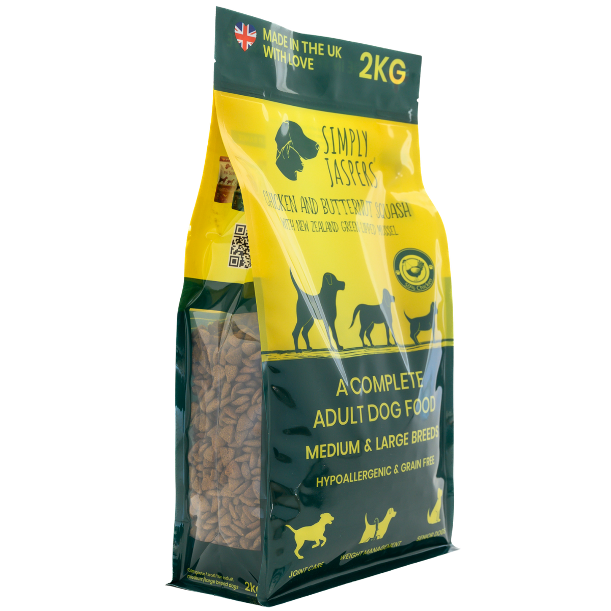 Simply Jaspers Chicken & Butternut Squash - Medium & Large Breed