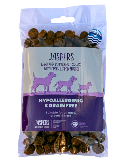100g Trial Pack - Simply Jaspers Lamb and Butternut squash with green lipped mussel