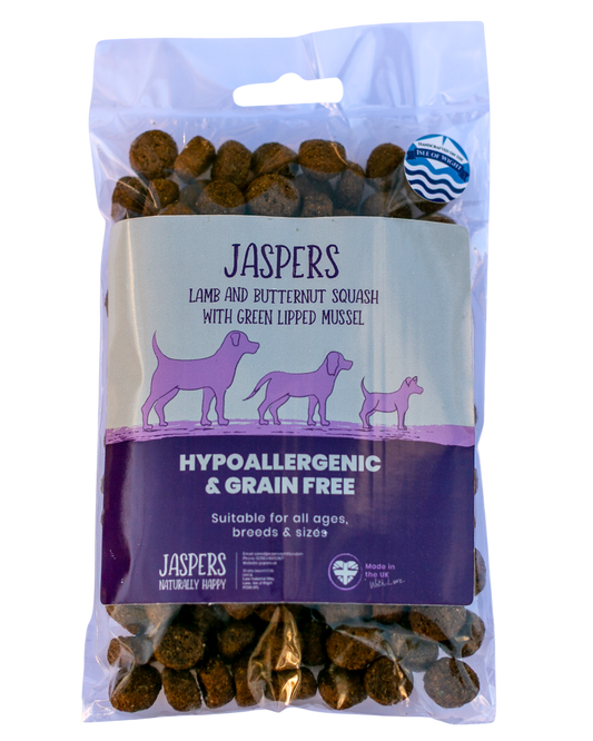 100g Trial Pack - Simply Jaspers Lamb and Butternut squash with green lipped mussel