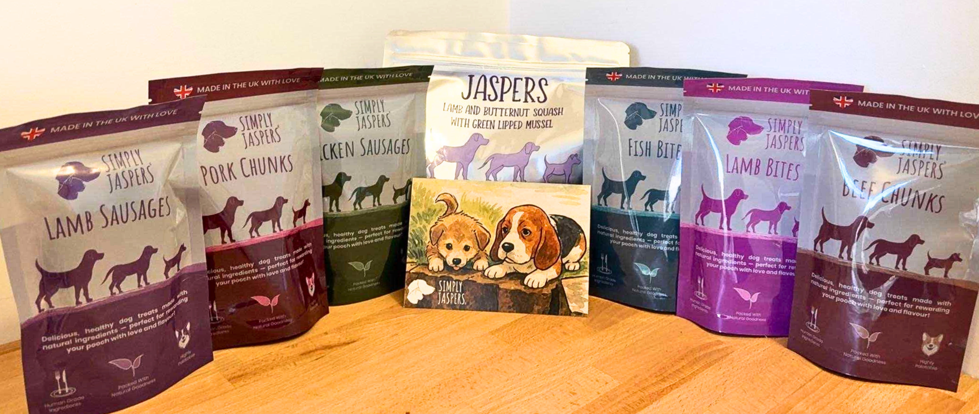 6 new simply jaspers treat flavours