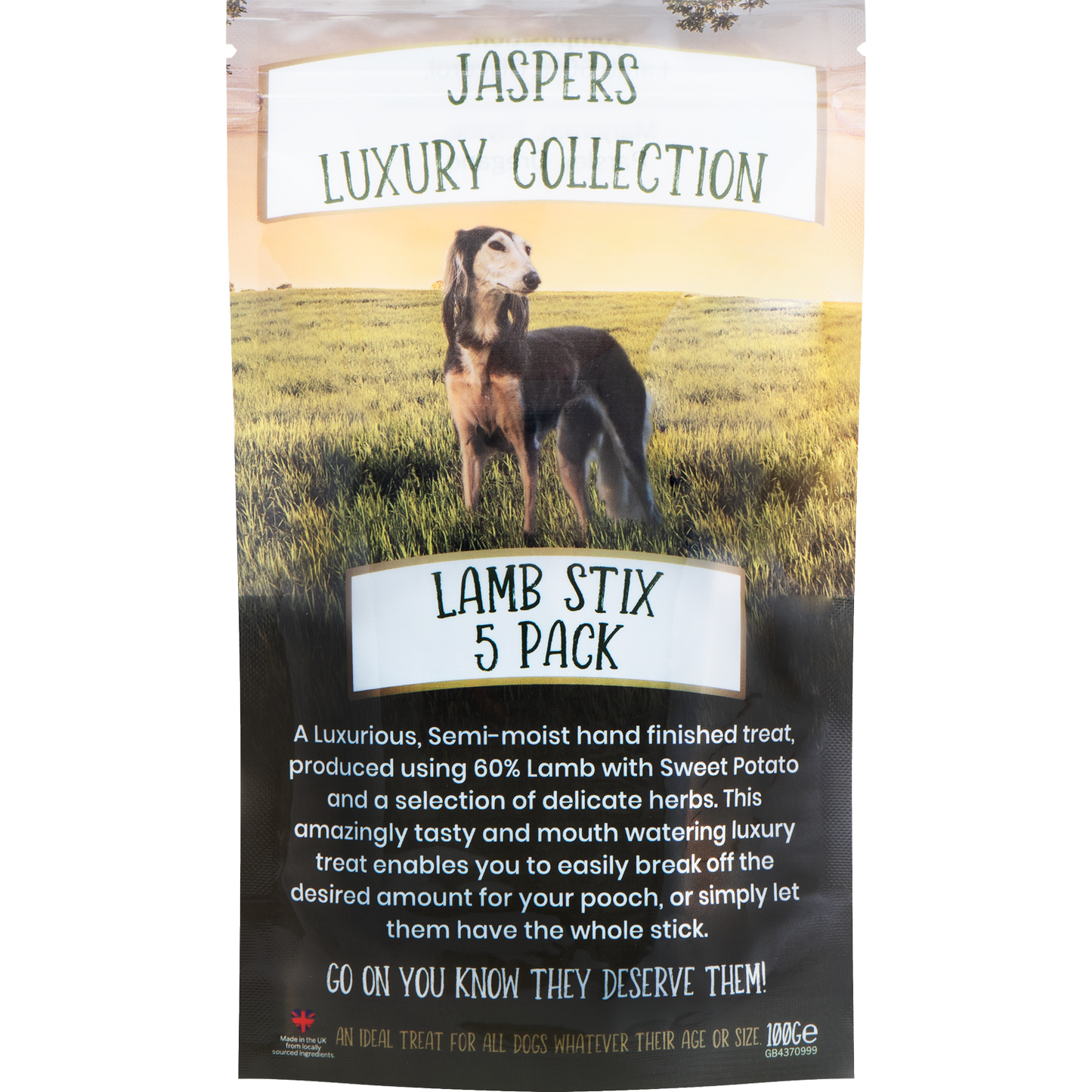 Simply Jaspers Luxury Collection Lamb Stix 5 Pack